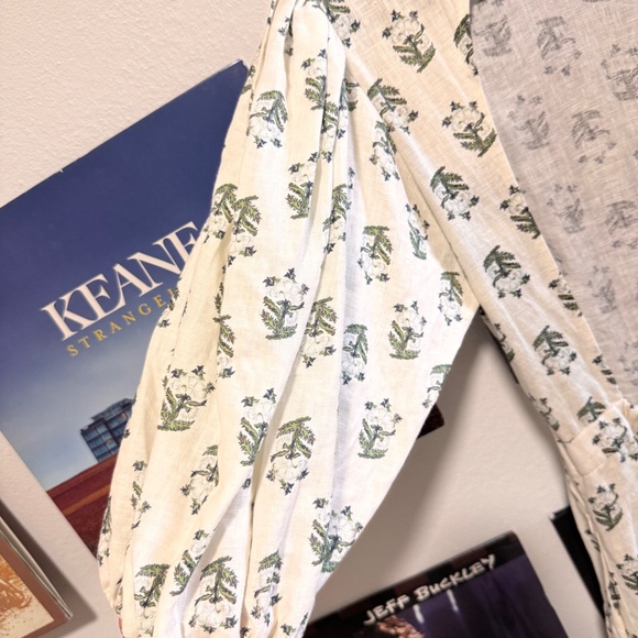 Rhode Womens Maryam Ivory Open Back Long Daytime Maxi Dress - Picture 5 of 10